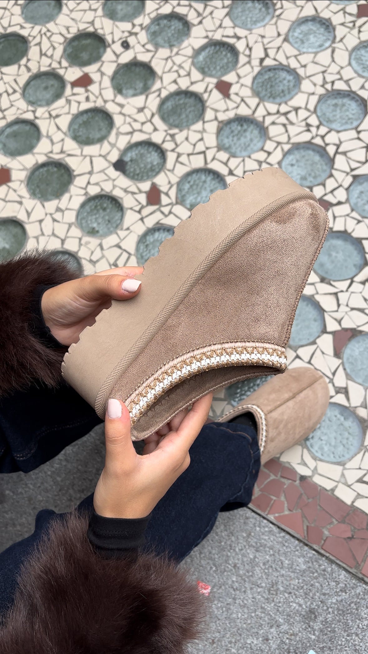 Mules Fourrées
