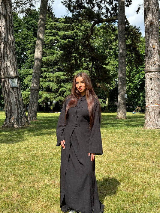 Robe Kimono noir