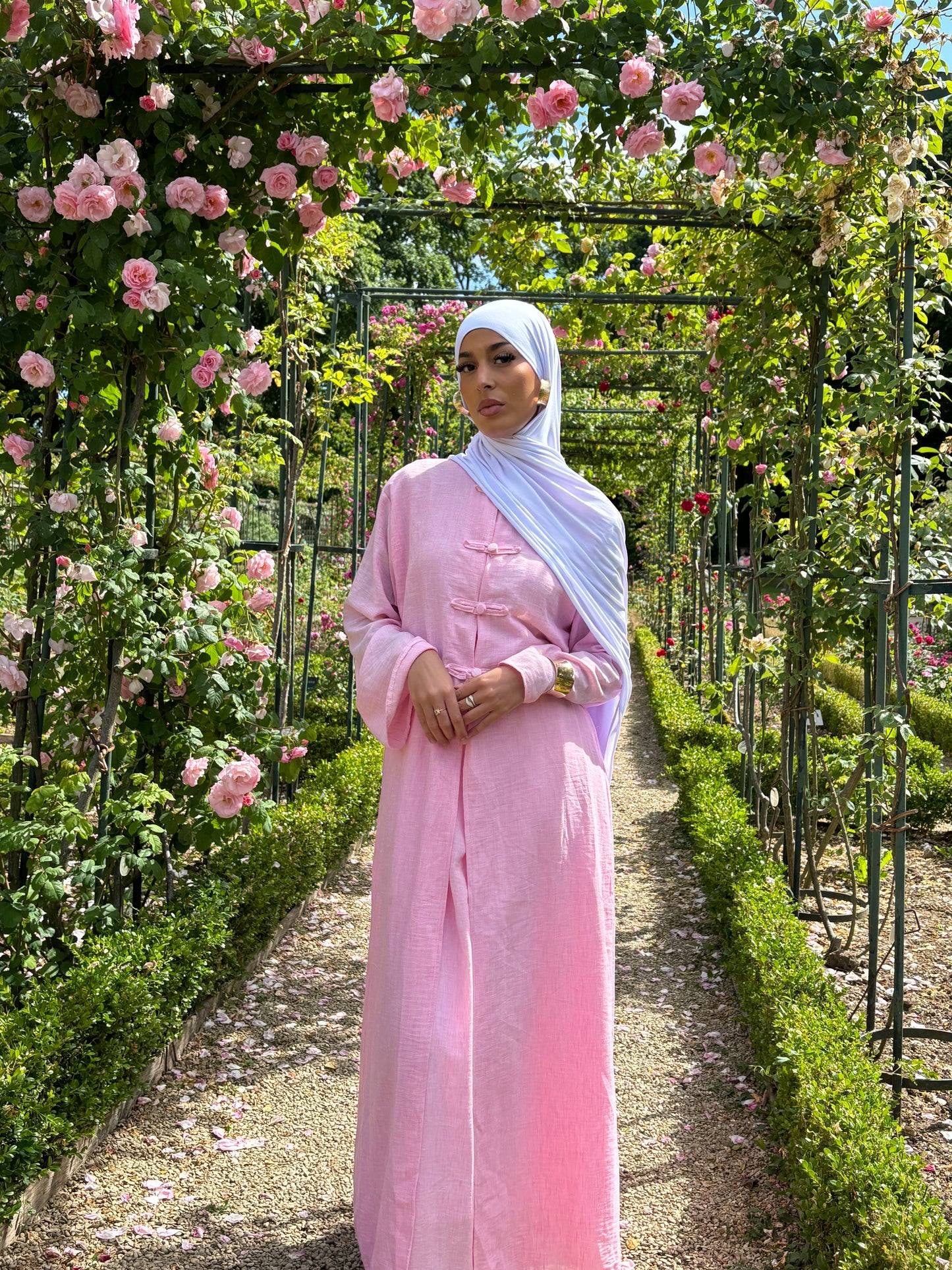Robe Kimono rose