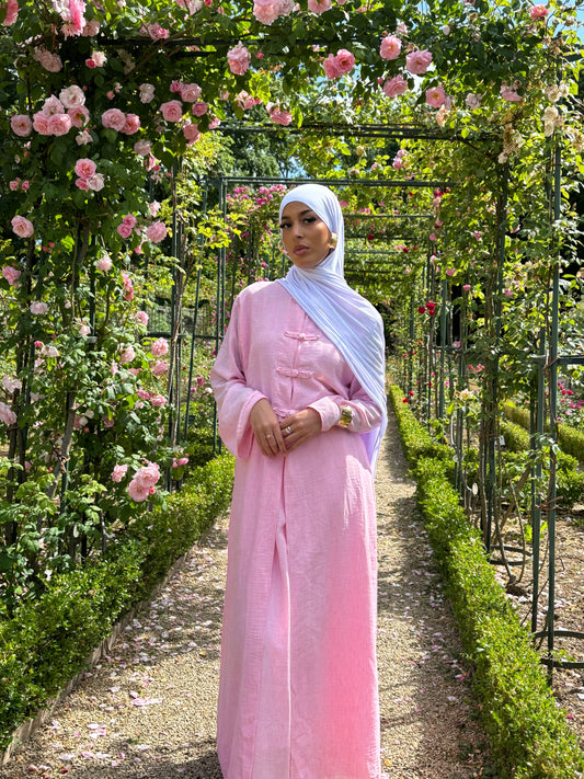 Robe Kimono rose